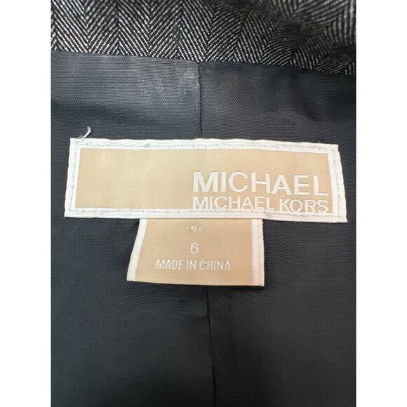 Michael by Michael Kors Charcoal Gray Blazer Suit Jacket - Picture 5 of 6